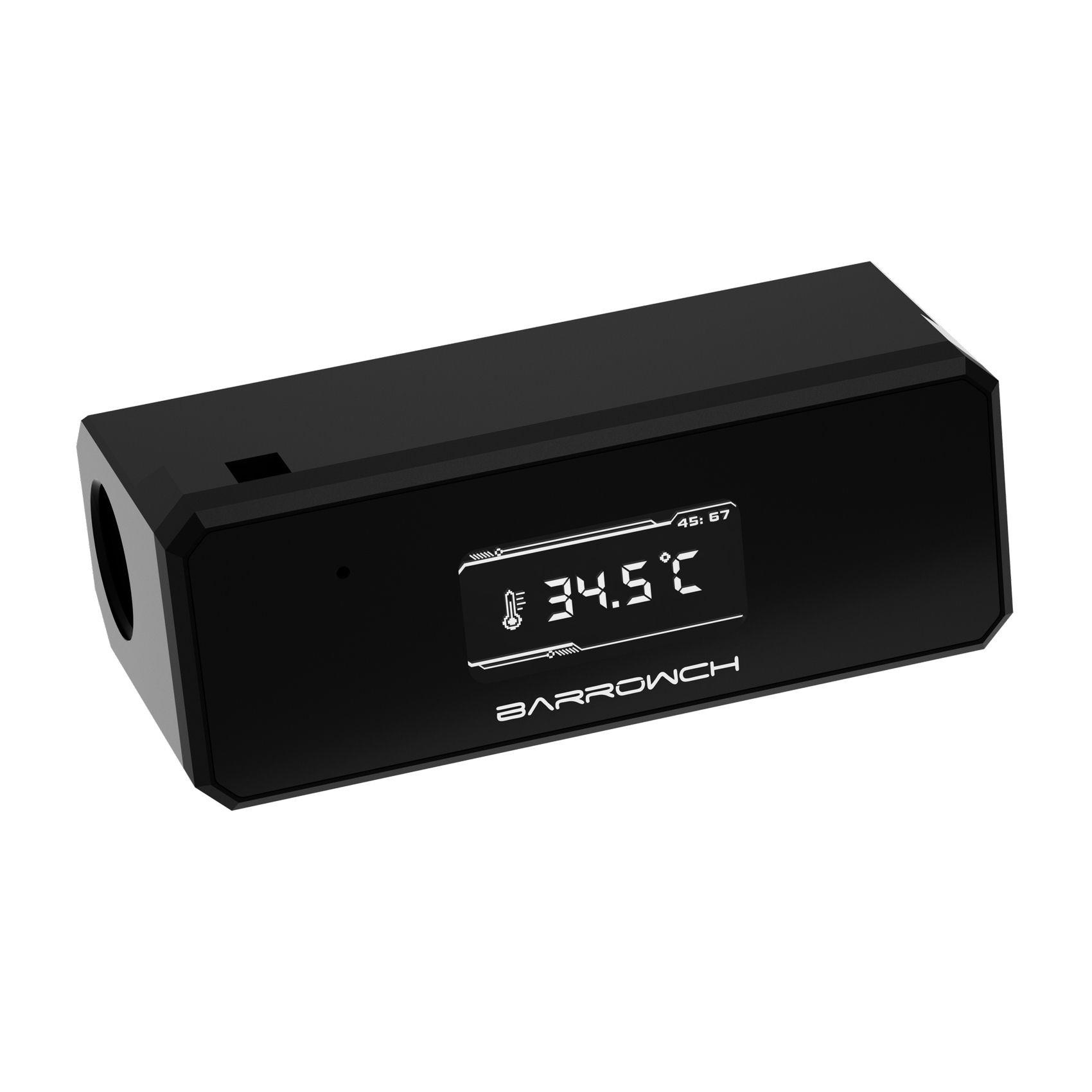 BarrowCH G1/4 Slim Line TFT Display Real Time Temperature Sensor ...