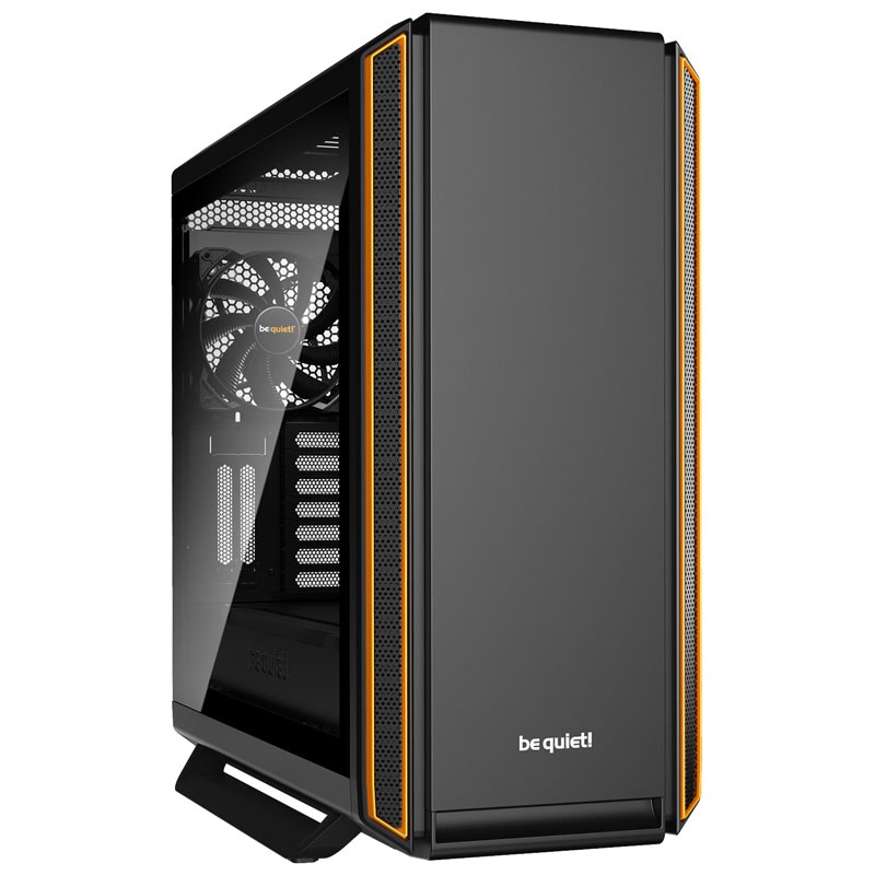 be quiet! Silent Base 801 Midi Tower - Orange Window