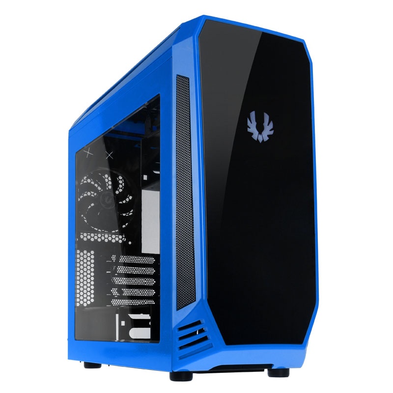 BitFenix Aegis Micro-ATX Case - Blue / Black