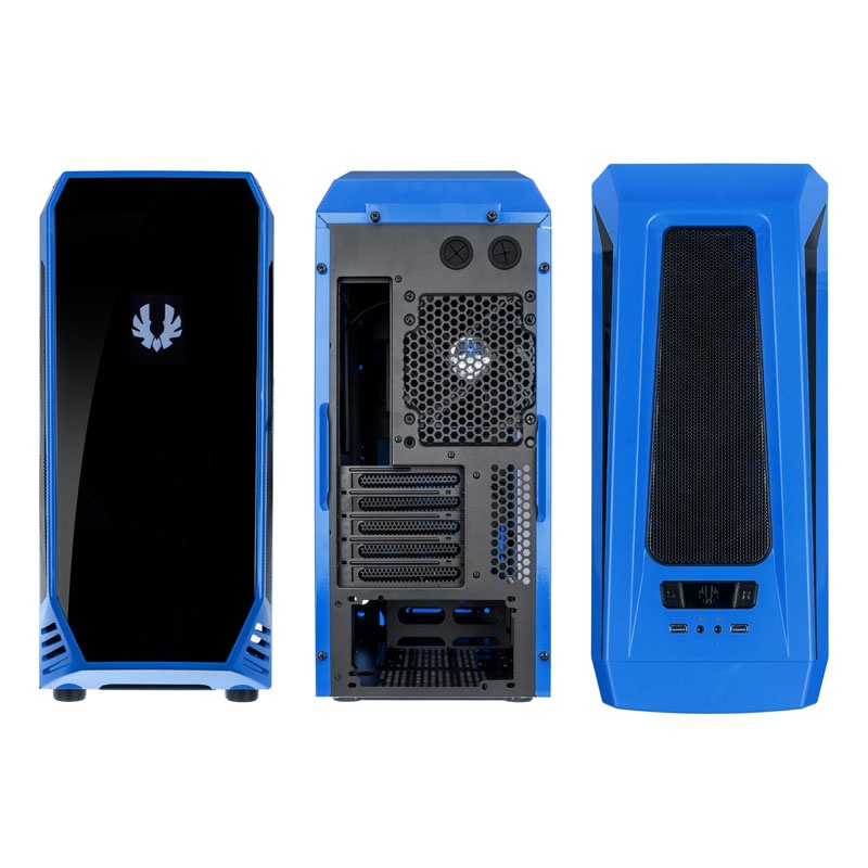 BitFenix Aegis Micro-ATX Case - Blue / Black