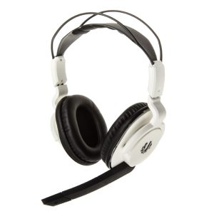 BitFenix Flo Gaming Headset, SofTouch - White