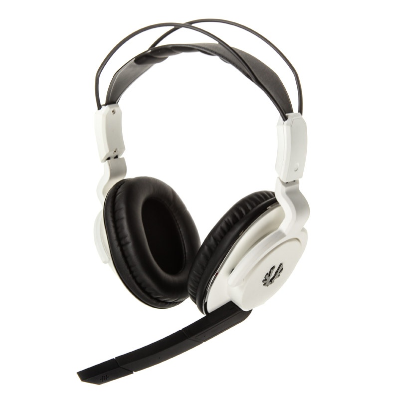BitFenix Flo Gaming Headset, SofTouch - White