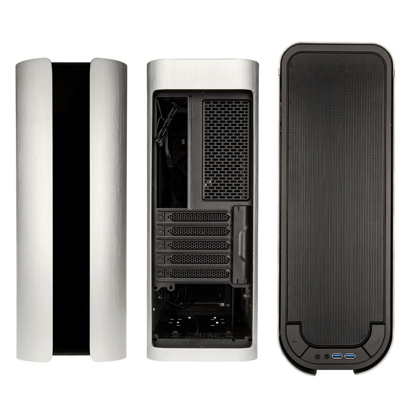 BitFenix Pandora Core Micro-ATX Case - Silver