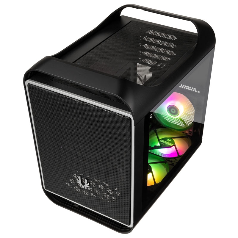 BitFenix Prodigy M 2022 ARGB Micro-ATX case, tempered glass - black