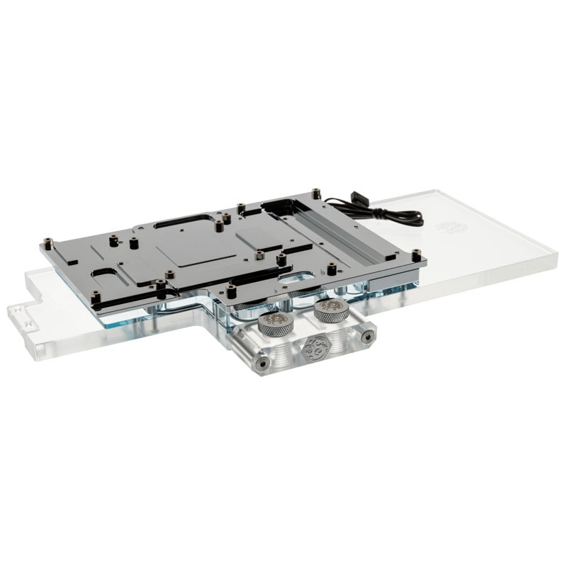 BitsPower Lotan MSI GeForce RTX 2080 Gaming X TRIO GPU water cooler DRGB - nickel + acrylic : image 2