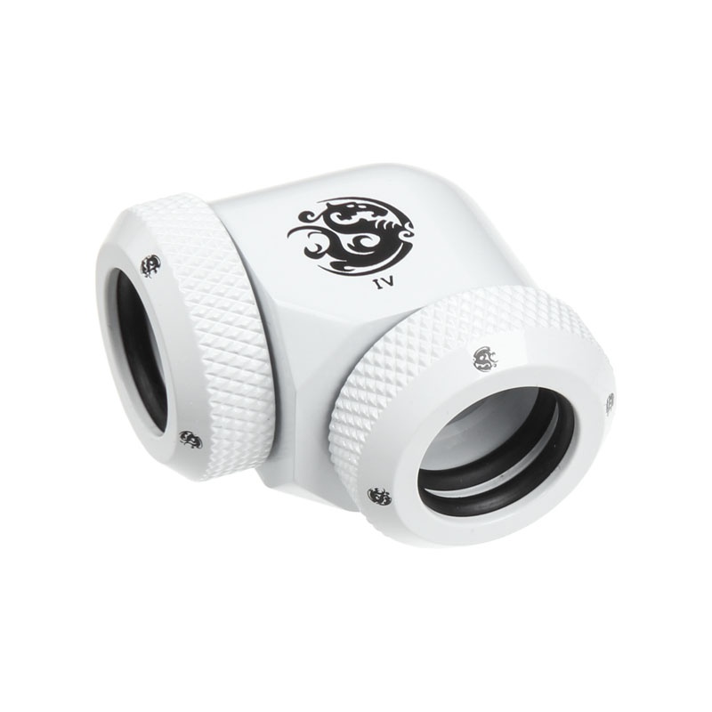 BitsPower Multi-Link Adapter 90 degrees equal 12mm AD - white