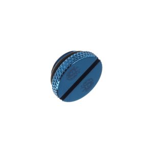 BitsPower Sealing plug G1/4 Inch - flat, royal blue