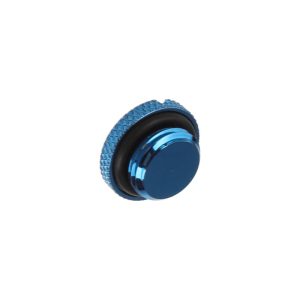 BitsPower Sealing plug G1/4 Inch - flat, royal blue