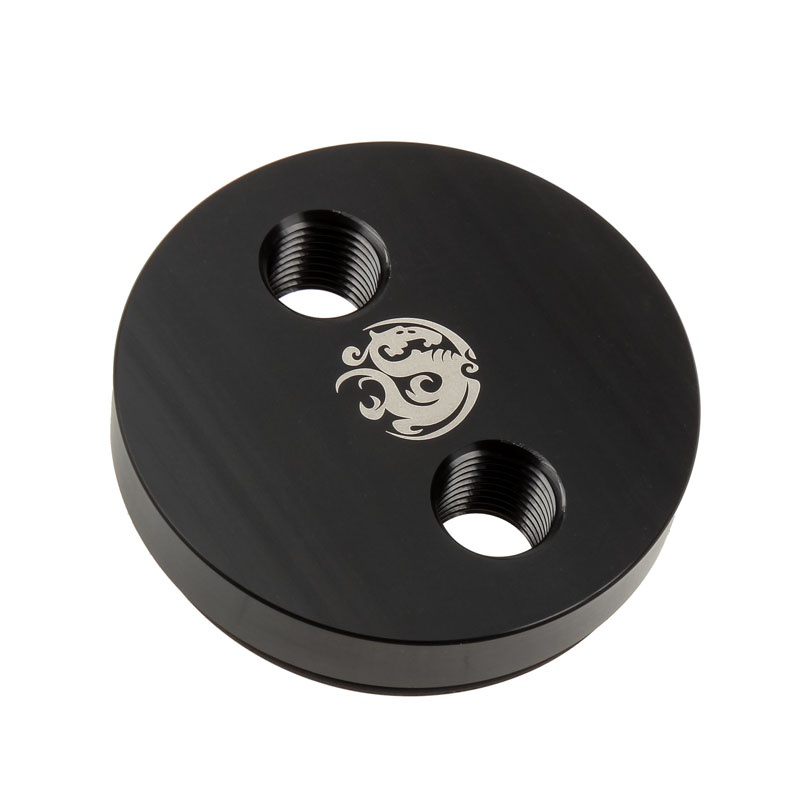BitsPower Z-Cap III with 2x G1 / 4 inches - POM Edition - Watercooling UK