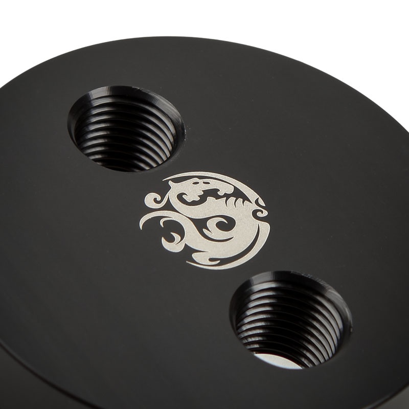 BitsPower Z-Cap III with 2x G1 / 4 inches - POM Edition - Watercooling UK