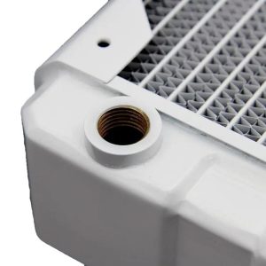Black Ice Nemesis 360 GTX Radiator + Jonsbo ZK-120B White 3 Pack of aRGB Fans : image 2