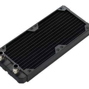 Black Ice NEMESIS LS240 Radiator Black with 2x ARGB Velocity 16.8 Million Colour Fans