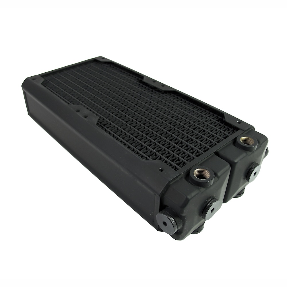 Black Ice SR2 Xtreme+ 240 MP Multi Port Radiator - Black Carbon - B ...