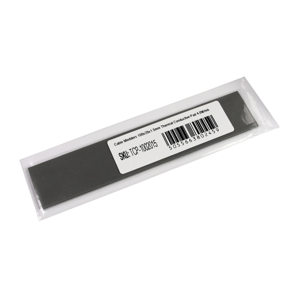 Cable Modders 100x20x1.5mm Thermal Conductive Pad 4.0W/mk : image 3