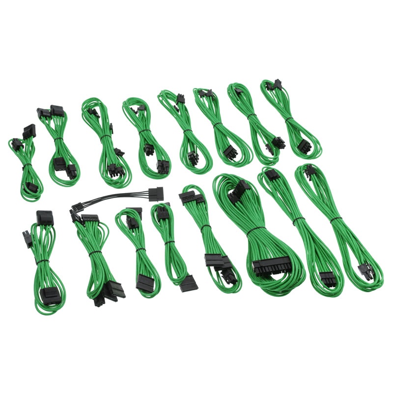CableMod C-Series AX, HXI and RM Cable Kit - Green