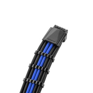 CableMod PRO ModMesh 12VHPWR to 3x PCI-e cable - 45cm, black/blue