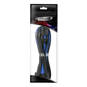 CableMod PRO ModMesh 12VHPWR to 3x PCI-e cable - 45cm, black/blue
