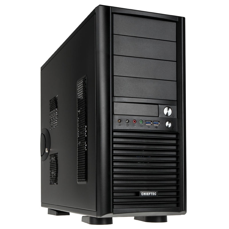 Chieftec Smart Series CH-09B-U3 Midi-Tower - black