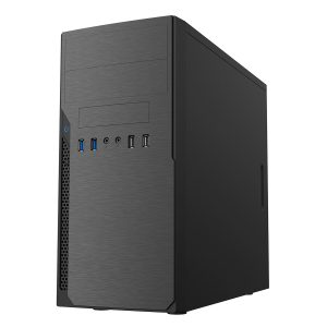 CiT Classic Black Micro ATX Case 500w PSU