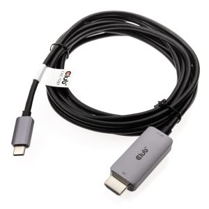 Club3D USB 3.1 Typ C auf HDMI 2.1, 3m - schwarz