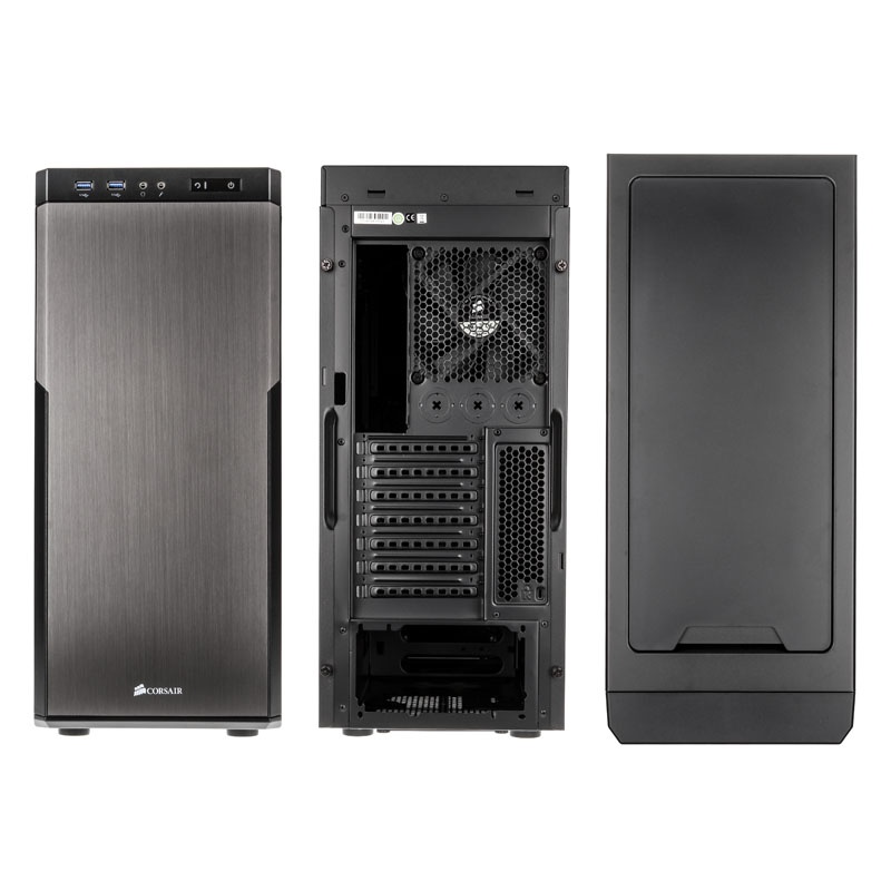 Corsair Carbide 330R Mid Tower - titanium