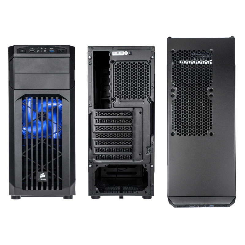 Corsair Carbide SPEC-01 Midi-Tower - black / blue