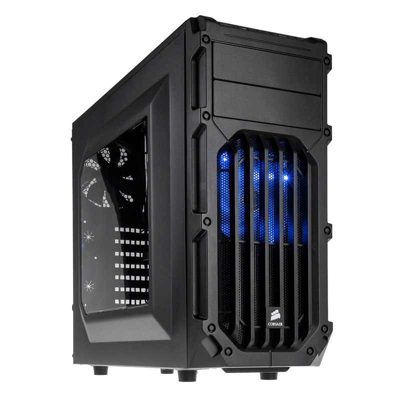 Spec 03 Corsair Carbide SPEC-03 Midi-Tower - black / blue - Watercooling UK