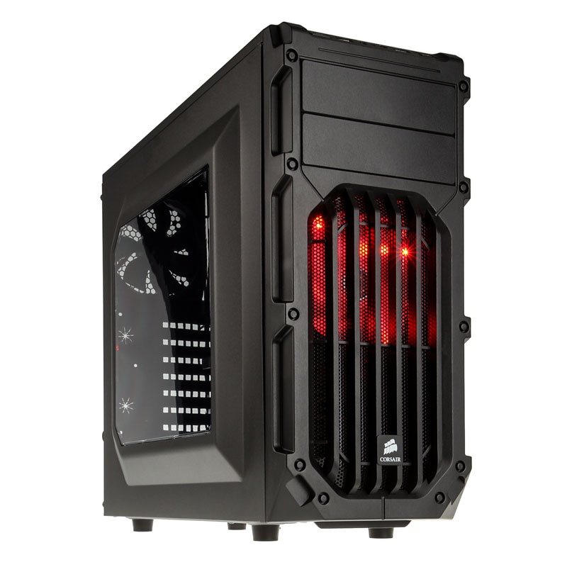 Corsair Carbide SPEC-03 Midi-Tower - black / red
