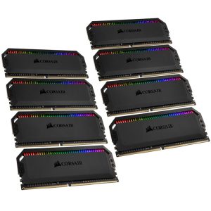 Corsair Dominator Platinum RGB Series, DDR4-3200, CL16 - 64GB Dual-Quad Kit