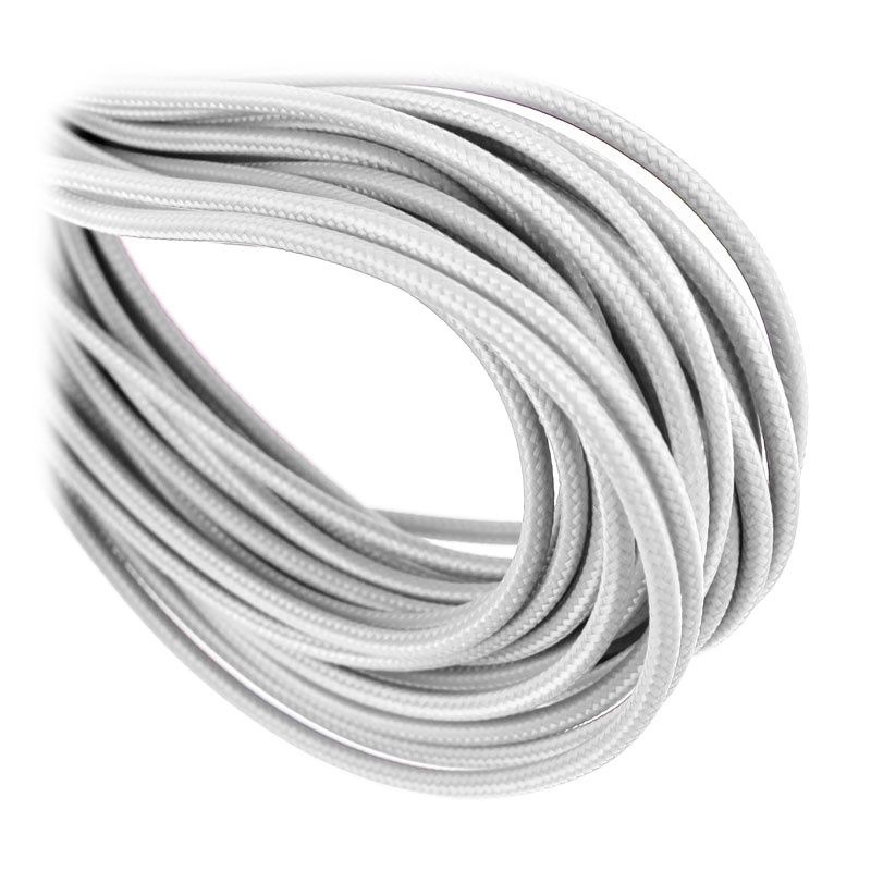 Corsair Premium Sleeved Cable Set - white