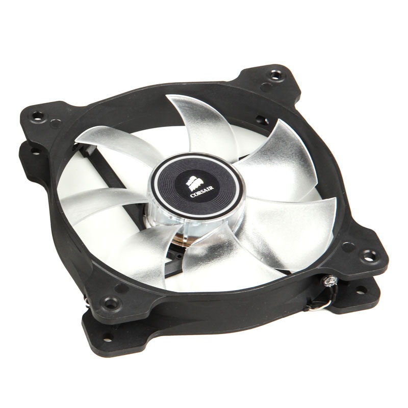 Corsair SP120 High Static Pressure Fan, White LED - 120mm