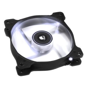 Corsair SP120 High Static Pressure Fan, White LED - 120mm