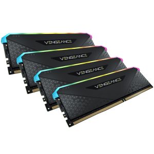 Corsair Vengeance RGB RS, DDR4-3200, CL16 - 128 GB Quad-Kit, black