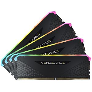 Corsair Vengeance RGB RS, DDR4-3200, CL16 - 128 GB Quad-Kit, black