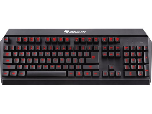 Cougar 450K LED Gaming Keyboard with Hybrid Mechanical Switches - UK Layout