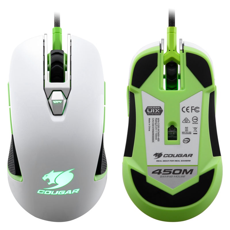 Cougar 450M Optical Gaming Mouse - white