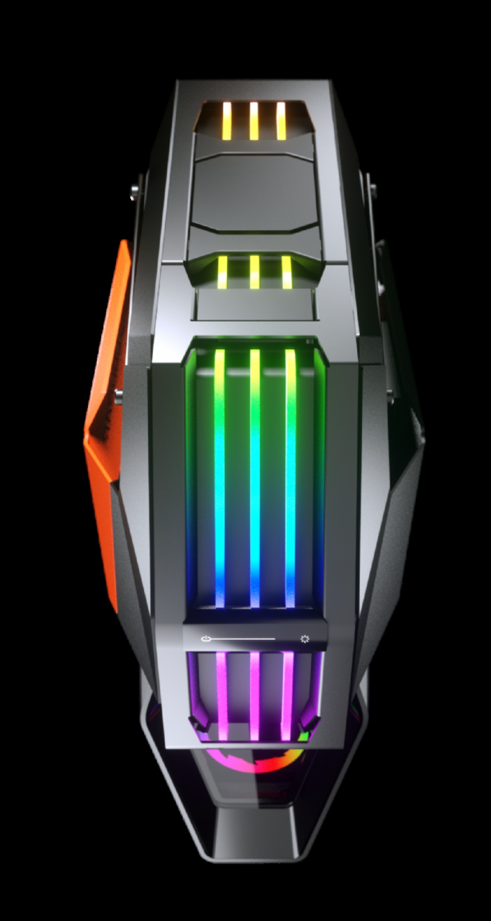 Cougar Conquer 2 Full Tower Gaming Case Ultimate Dream Masterpiece Aluminum, Open Frame Chasis