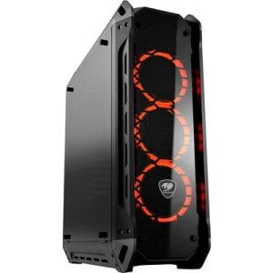 Cougar Panzer-G Mid Tower Gaming Case Tempered Glass - Black