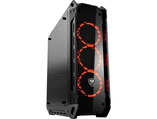Cougar Panzer-G Mid Tower Gaming Case Tempered Glass - Black