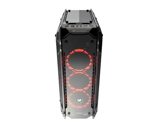 Cougar Panzer-G Mid Tower Gaming Case Tempered Glass - Black