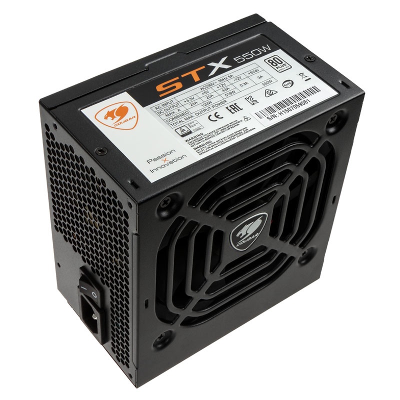 Cougar STX 80Plus power supply - 550 Watt