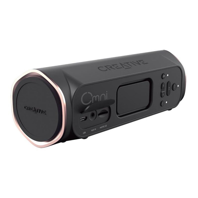 Creative Omni portable bluetooth speaker - black