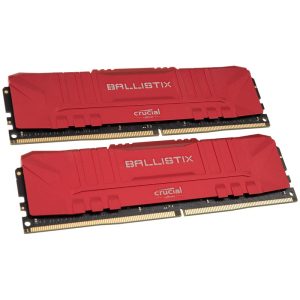Crucial Ballistix red, DDR4-2666, CL16 - 32 GB dual kit