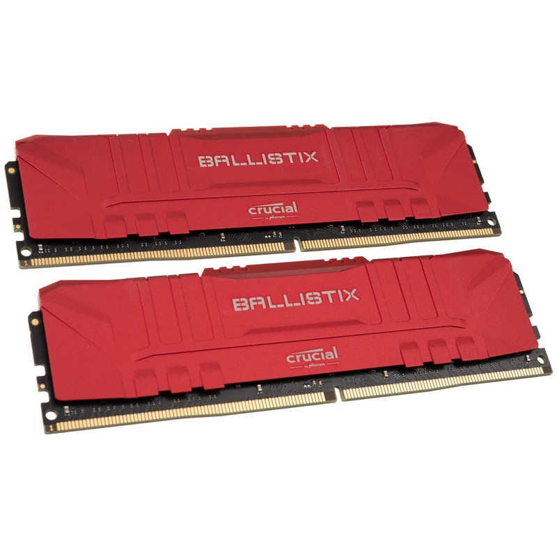 Crucial Ballistix red, DDR4-2666, CL16 - 32 GB dual kit