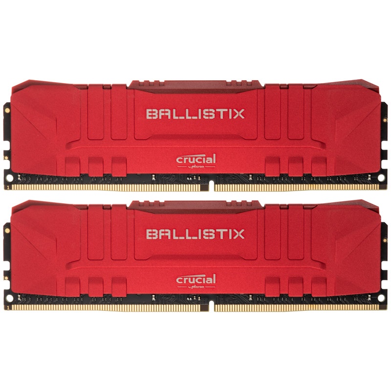 Crucial Ballistix red, DDR4-2666, CL16 - 32 GB dual kit