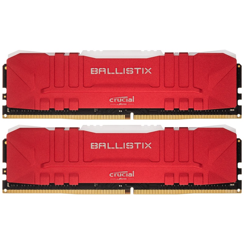 Crucial Ballistix RGB red, DDR4-3600, CL16 - 32 GB dual kit