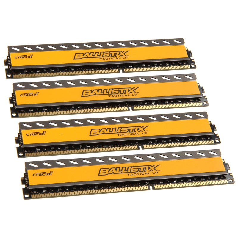 Crucial Ballistix Tactical, DDR3-1600, CL8 - 16GB Kit