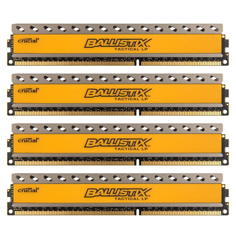 Crucial Ballistix Tactical, DDR3-1600, CL8 - 16GB Kit