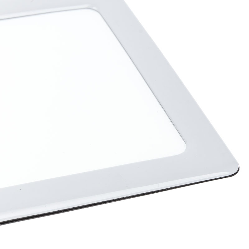 Demciflex dust filter 80mm, square - white / white