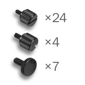 DimasTech Benchtable MINI V2 Black ThumbScrews Kit